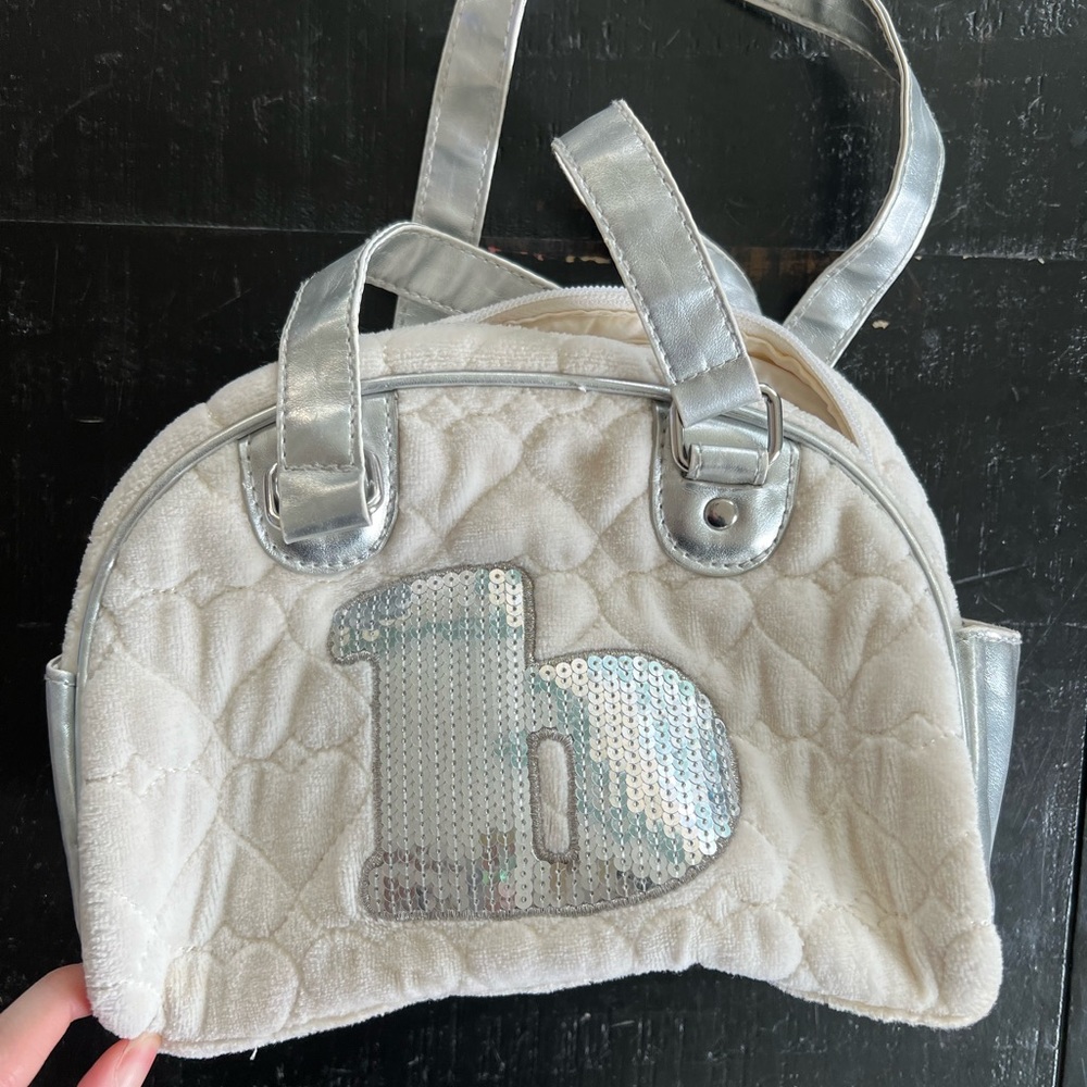 Justice B plush bag